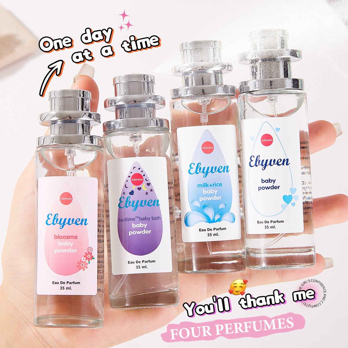 Perfume Fragrance Powder - Bebek Süt Tozu Kadın Parfümü Taze