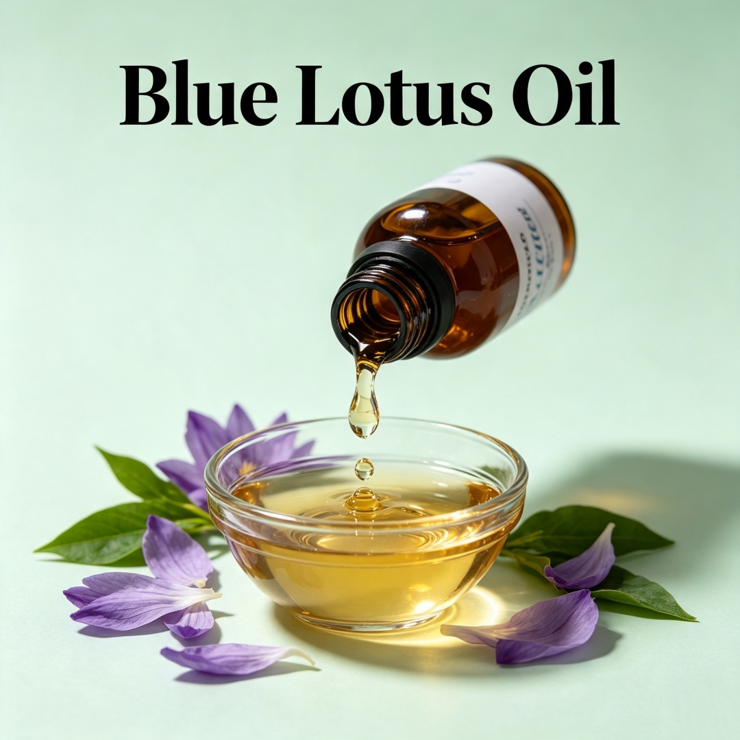 Perfume Fragrance Raw Material - 100ml Seyreltilmemiş Mavi Lotus Esans Yağı