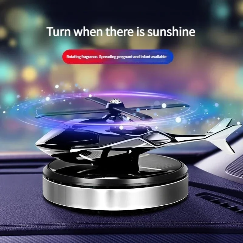 Perfume Fragrance Machine - Araba Hava Güneş Enerjili Helikopter Dekorasyon
