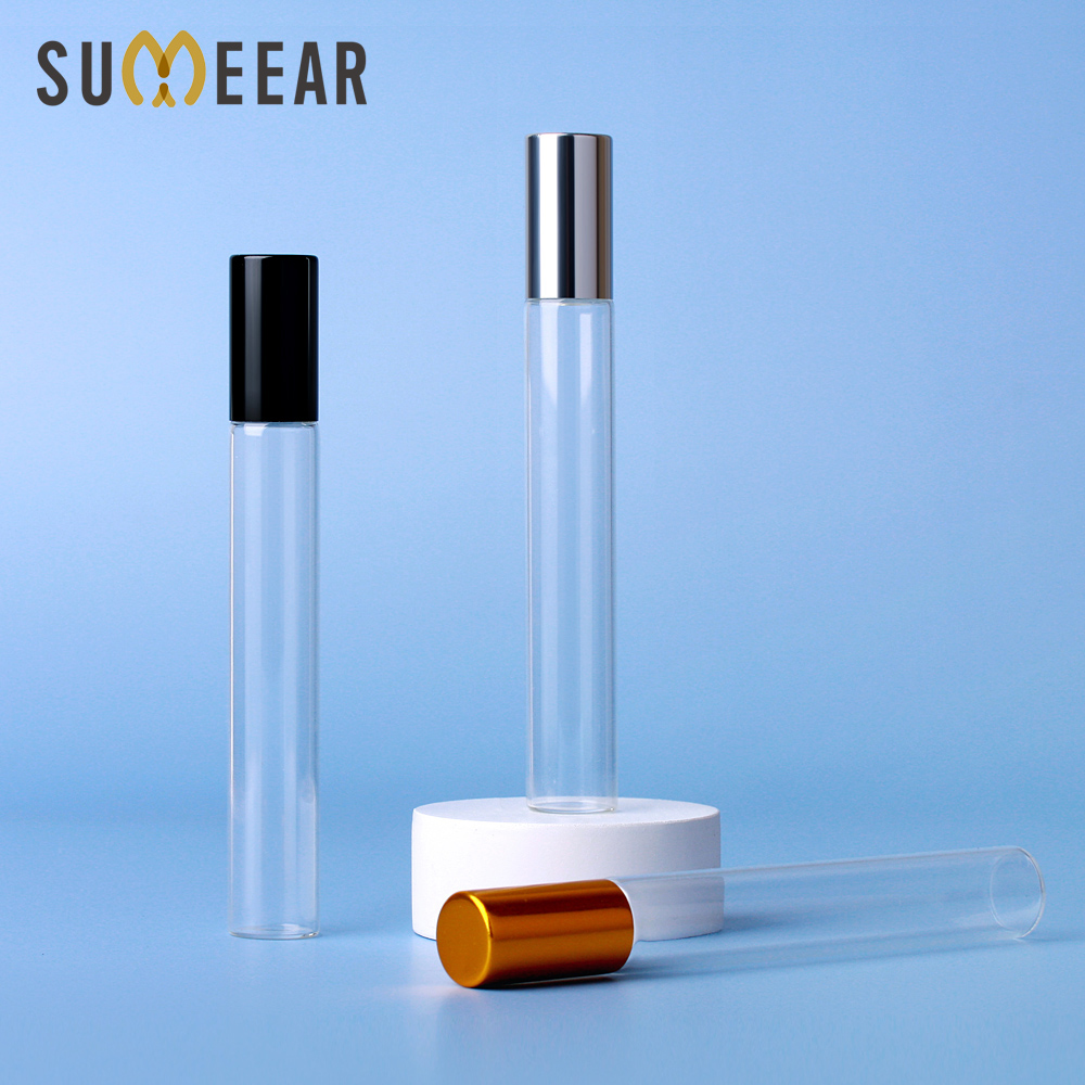 Attar Oil Roll On - 100 adet/grup 10ml cam parfüm paslanmaz