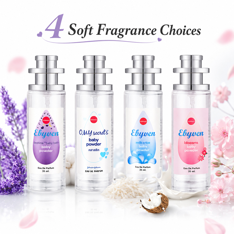 Perfume Fragrance Powder - 2 adet 35ml Bebek Pudrası Parfümü