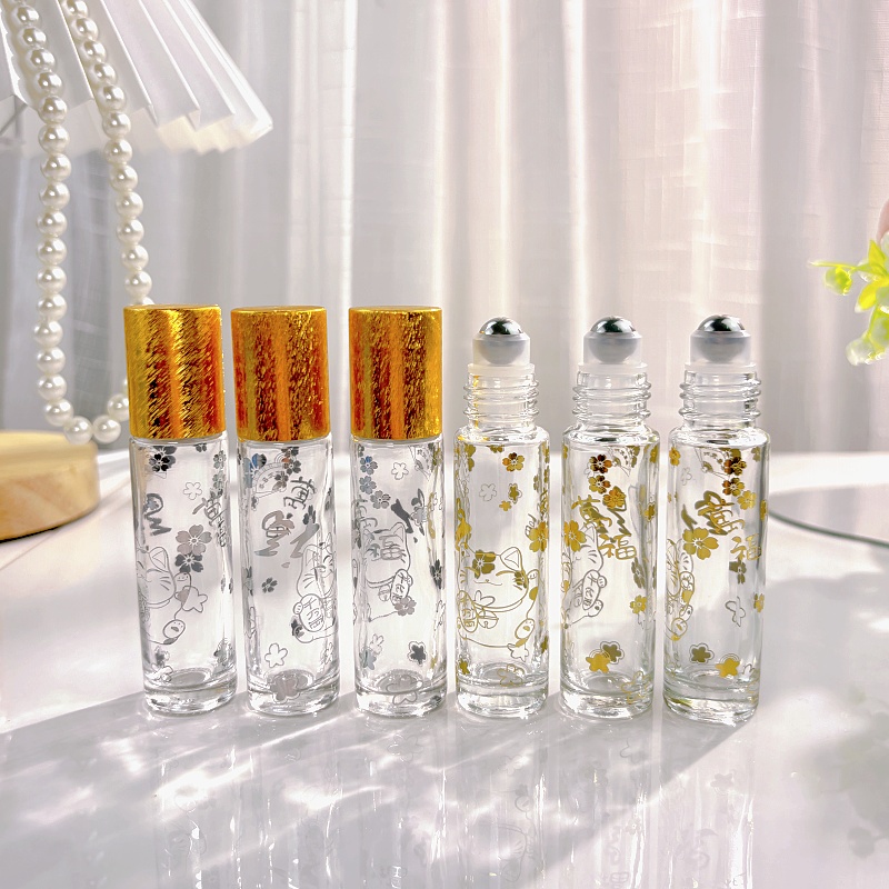 Attar Oil Roll On - 20 adet 10ml Şeffaf Cam Roll-on