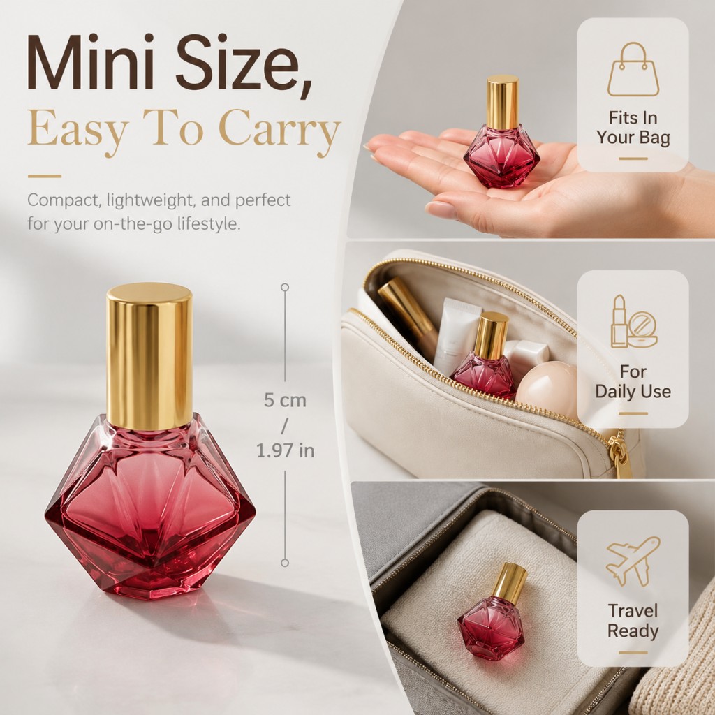 7ml Boş Elmas Şeklinde Renkli  - Attar Oil Roll On incelemesi ve fiyatı
