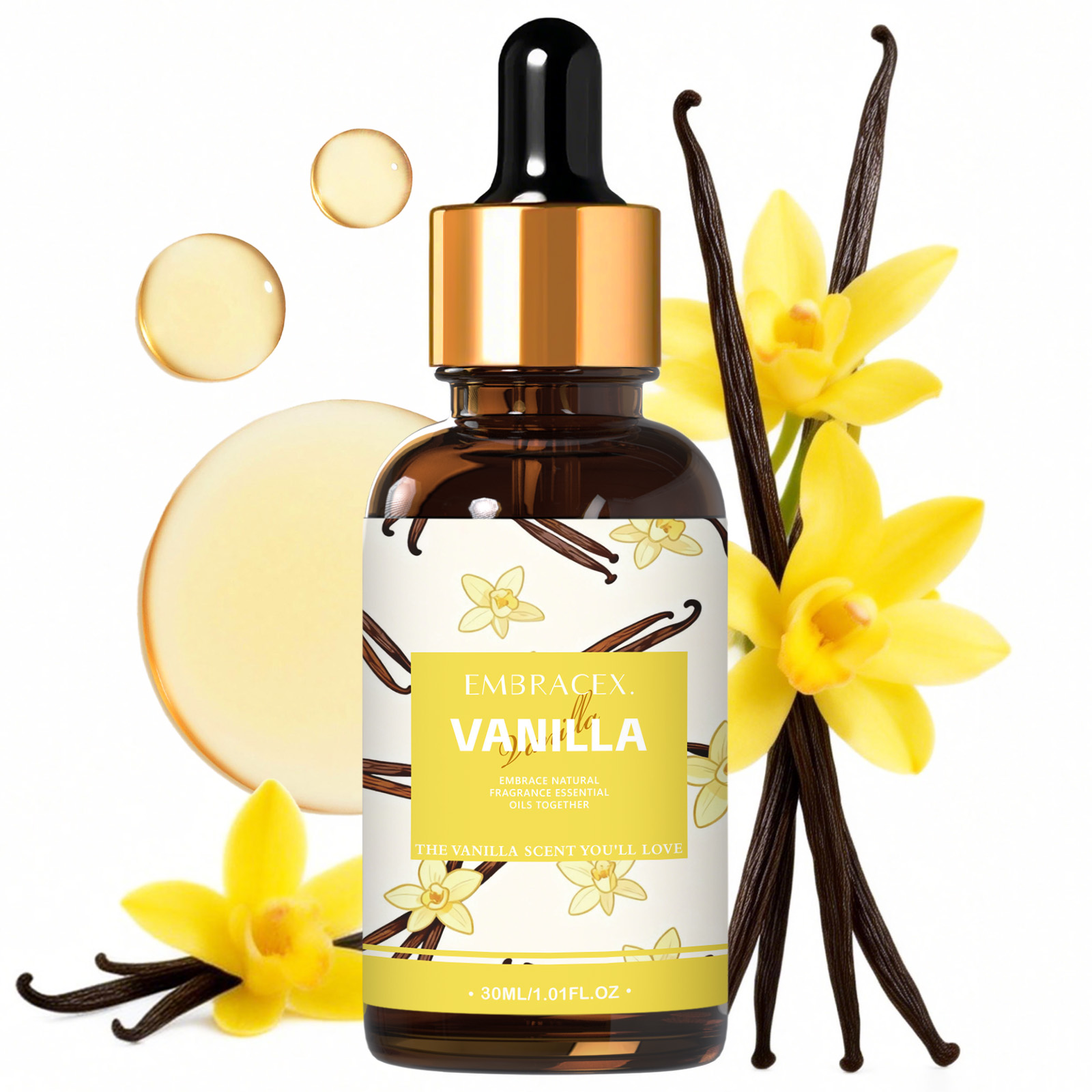 30ml Vanilya Esansiyel Yağları - Perfume Fragrance Oils For Candles incelemesi ve fiyatı
