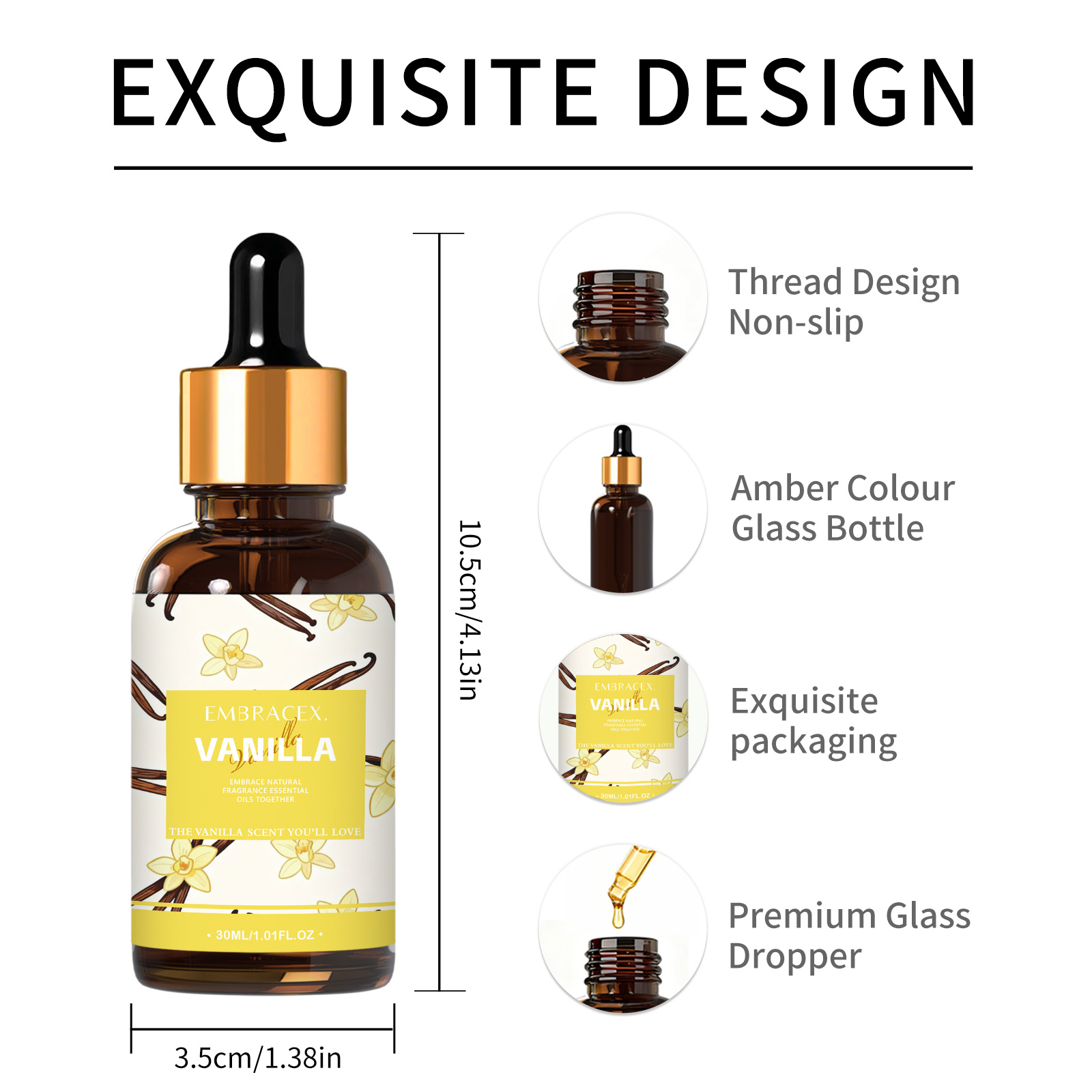 30ml Vanilya Esansiyel Yağları - Perfume Fragrance Oils For Candles incelemesi ve fiyatı