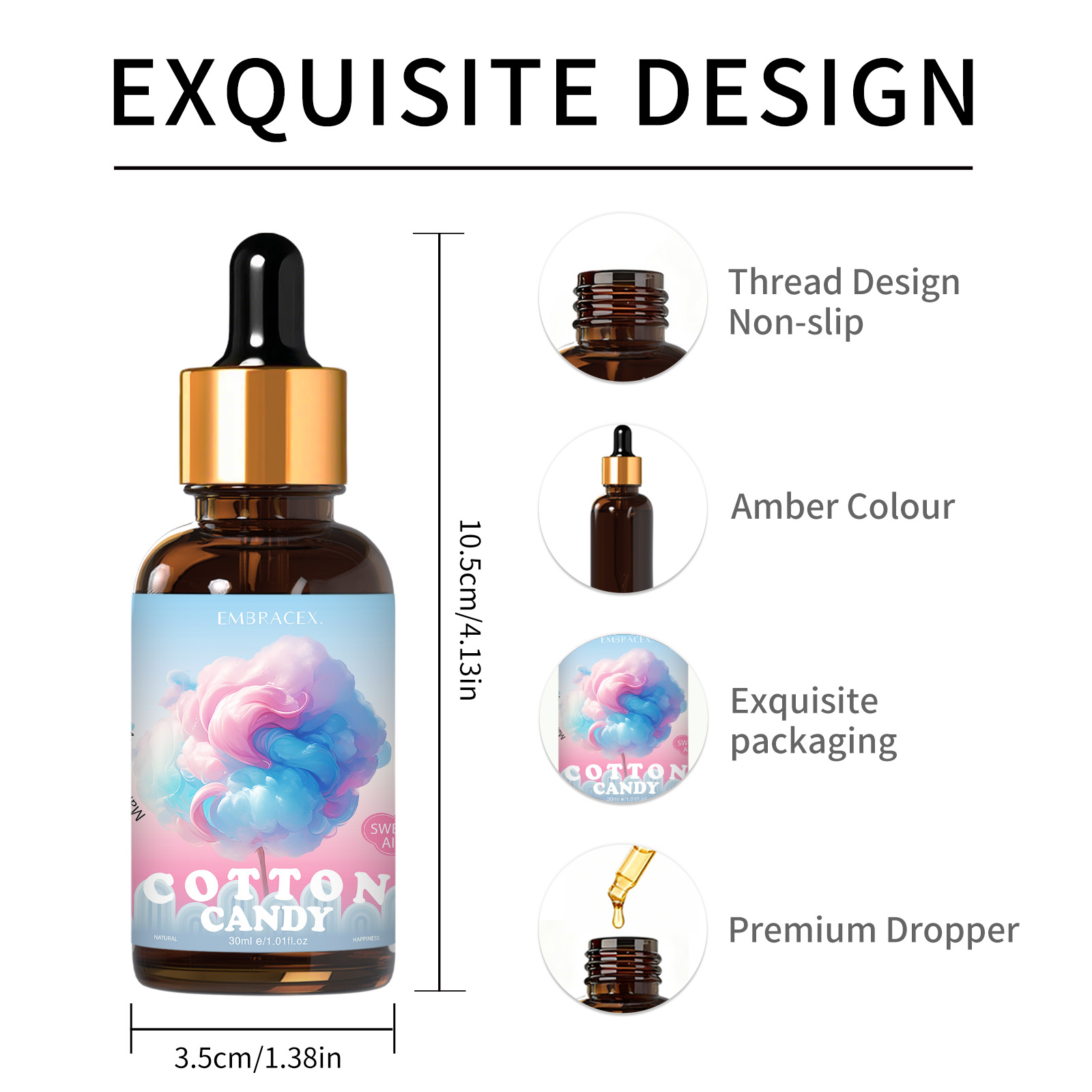 30ml Pamuk Şeker Esans Yağları - Perfume Fragrance Oils For Candles incelemesi ve fiyatı