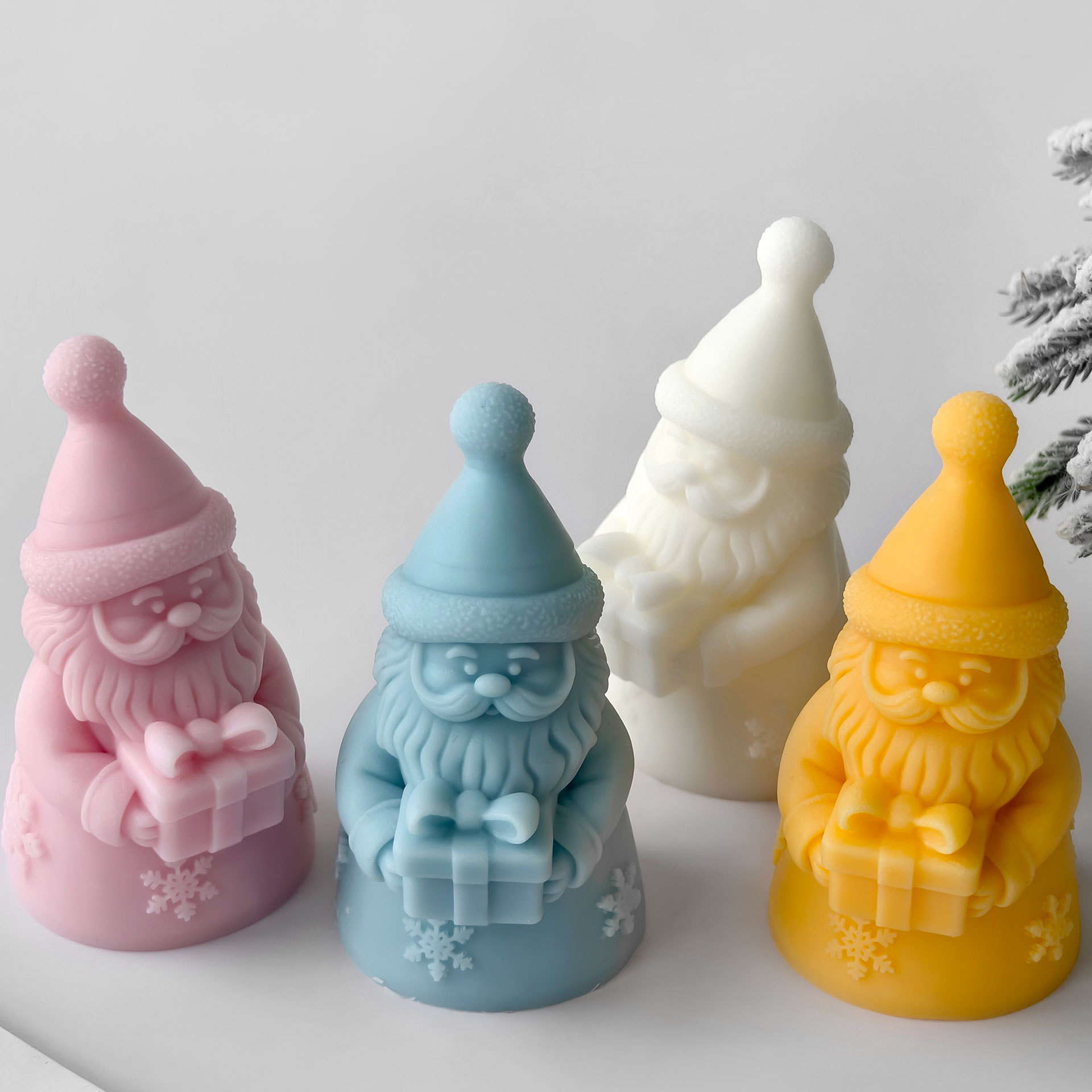 Noel Baba Hediye Kutusu siliko - Perfume Fragrance Oils For Candles incelemesi ve fiyatı