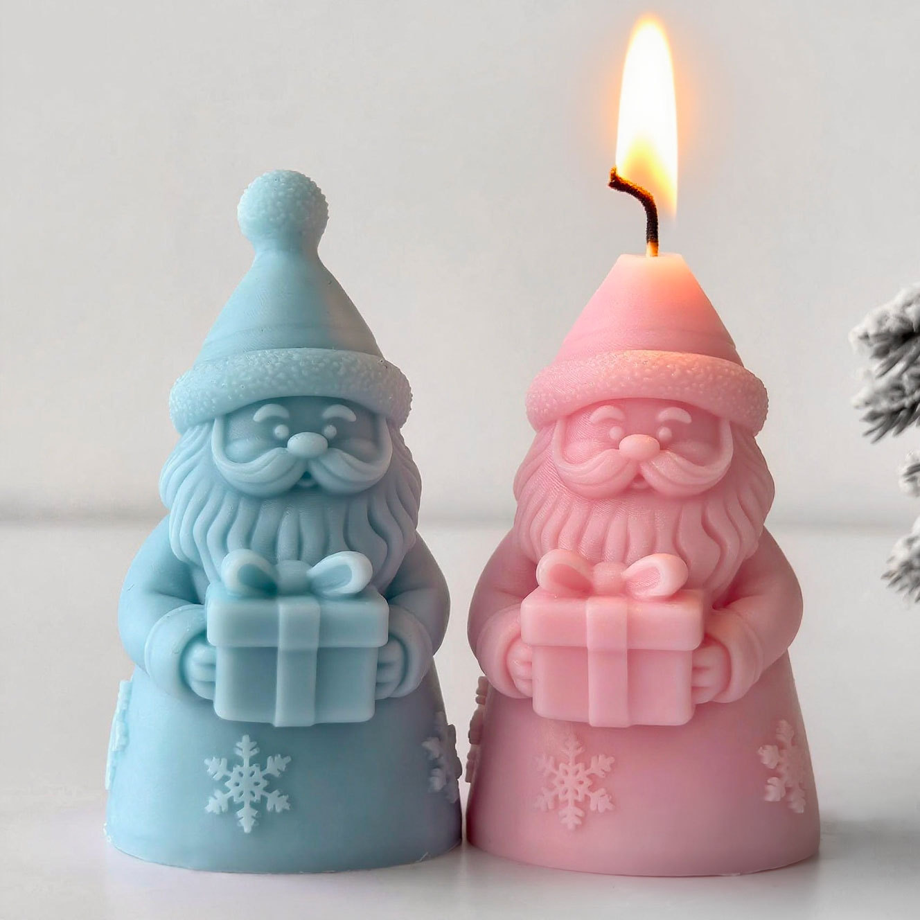 Noel Baba Hediye Kutusu siliko - Perfume Fragrance Oils For Candles incelemesi ve fiyatı