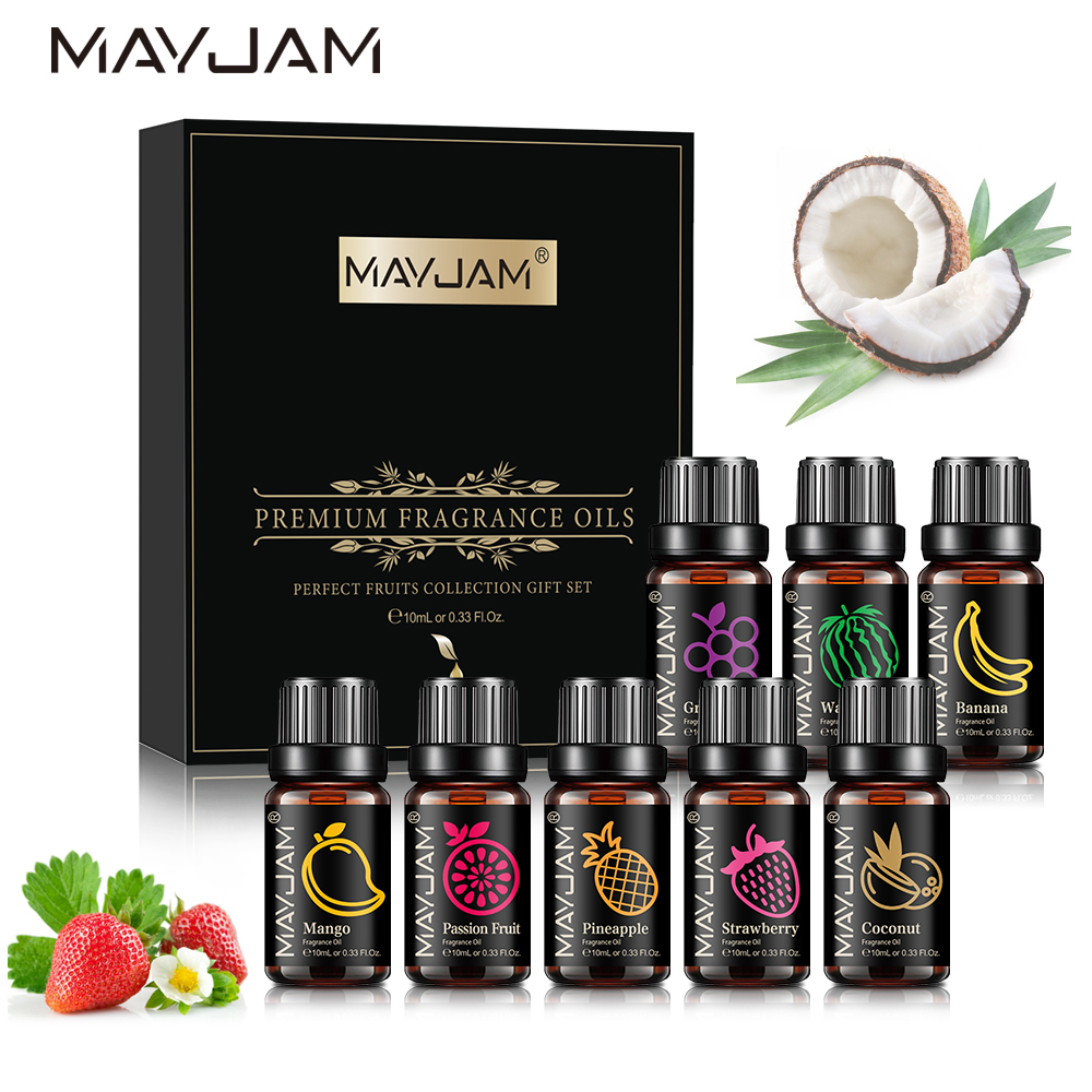 MAYJAM Koku Yağları Seti 8 ade - Perfume Fragrance Oils For Candles incelemesi ve fiyatı