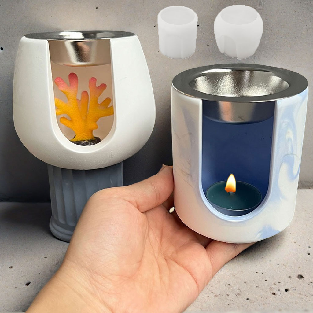 Isıtma Aroma Mumluk Beton Sili - Perfume Fragrance Oils For Candles incelemesi ve fiyatı