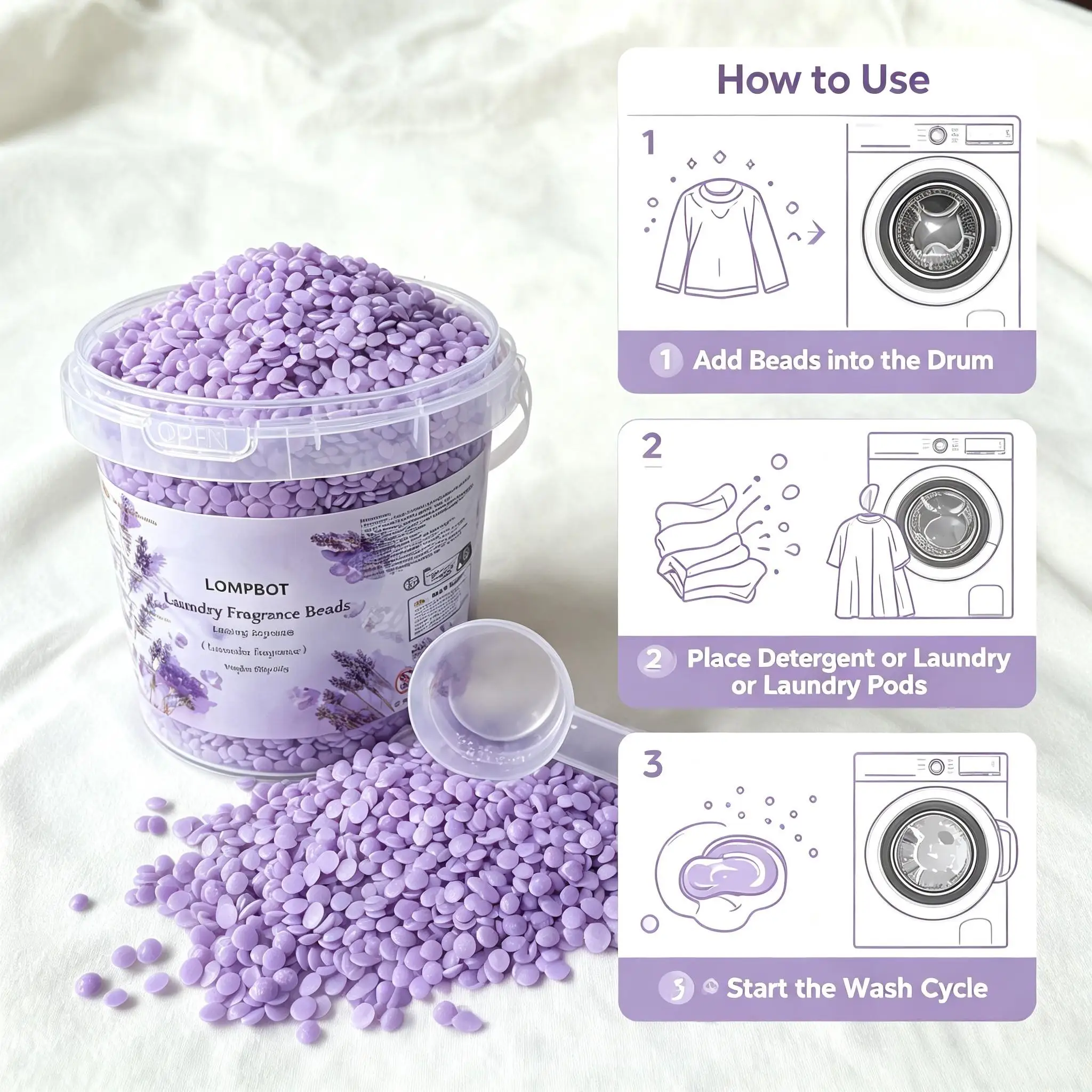 800g Büyük Boy Çamaşır Kokusu  - Perfume Fragrance Powder incelemesi ve fiyatı