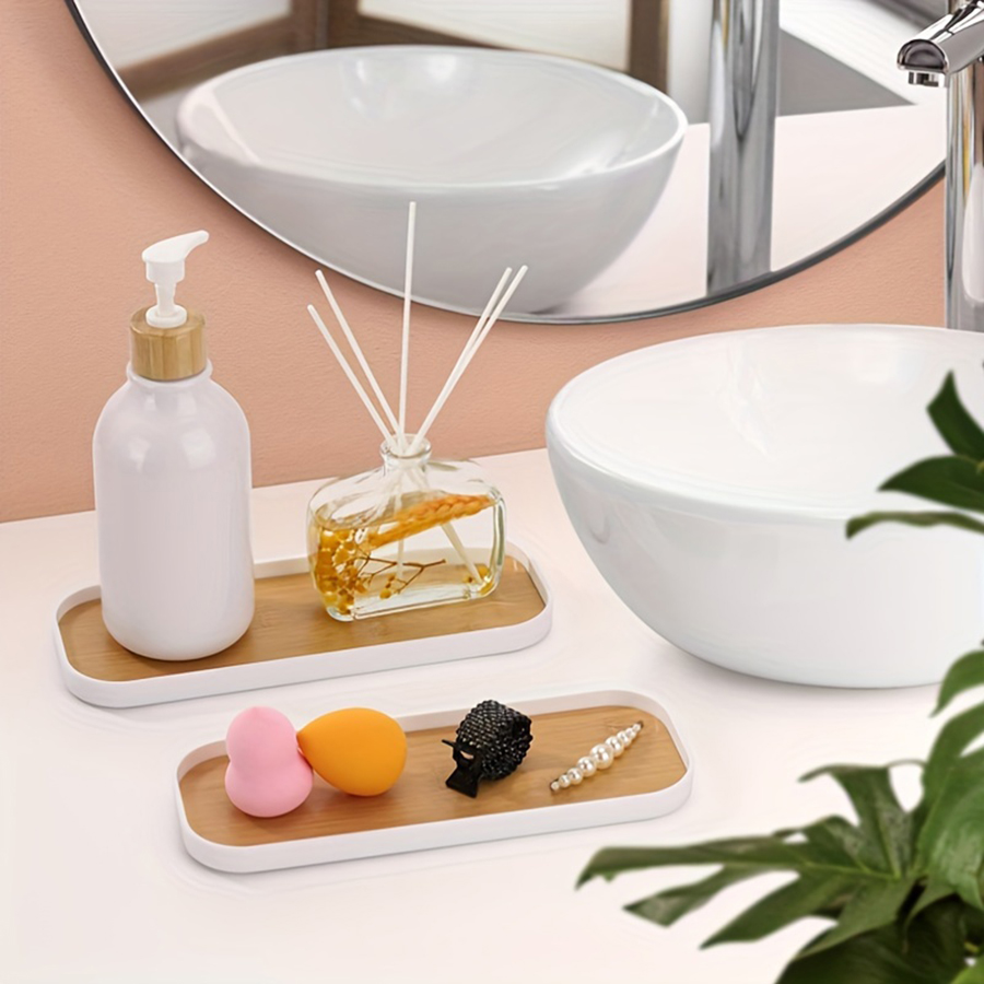 1 parça/2 parça Banyo Tepsisi, - Perfume Fragrance Machine incelemesi ve fiyatı