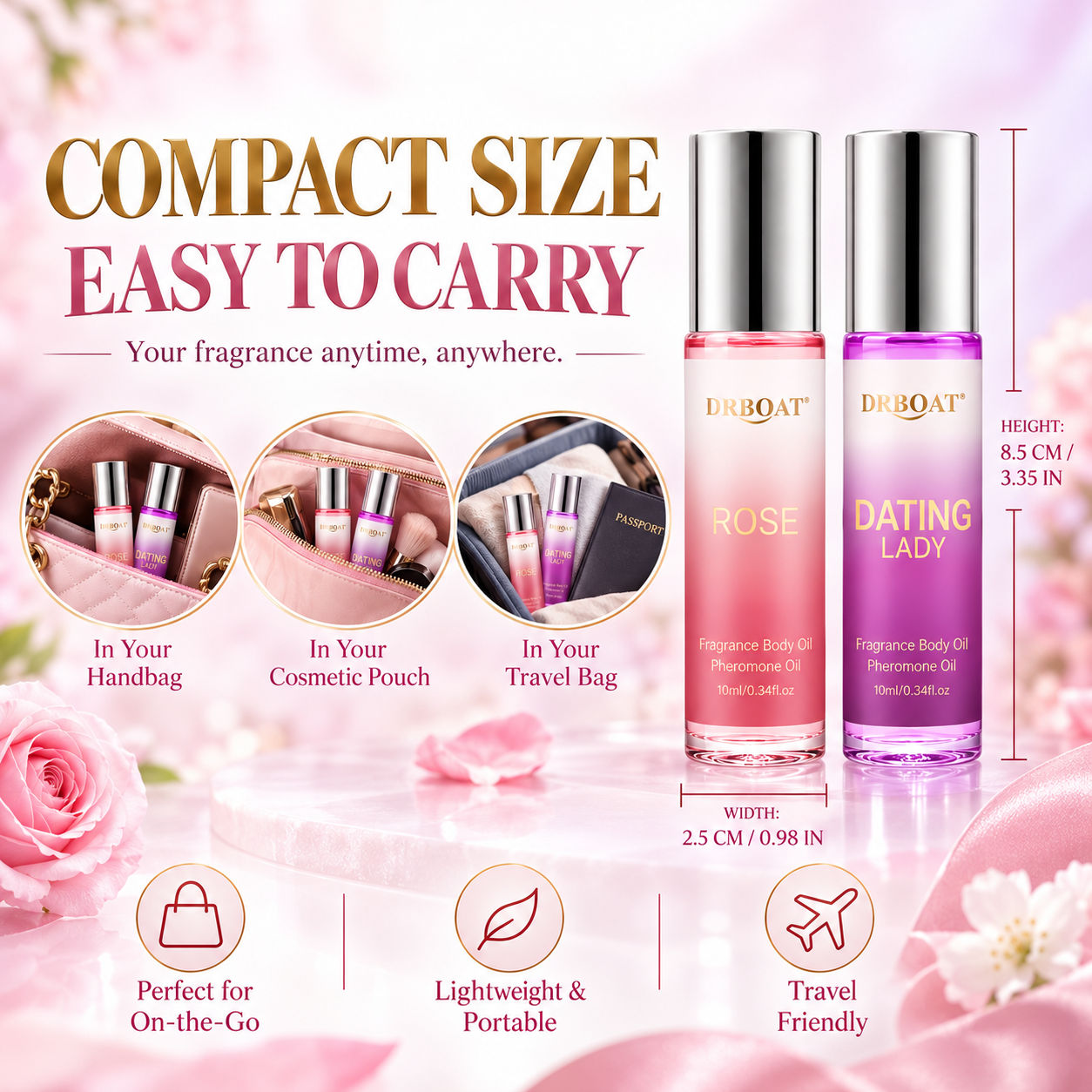 2 Adet Roll-On Parfüm Yağı Set - Perfume Fragrance Gift Set incelemesi ve fiyatı